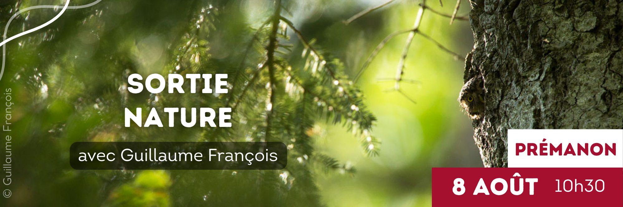 sortie nature jura guillaume françois prémanon 8 août